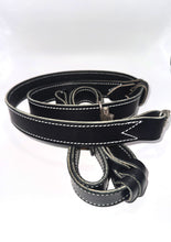 Black 1.25 Inch Border Stitched Montana Sling