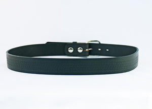 CLOSEOUT! Basket Weave Belt - Black