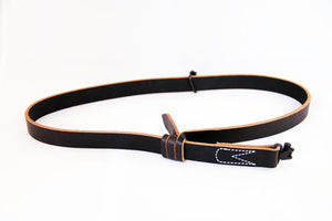 Black 1 Inch Sling Sewn