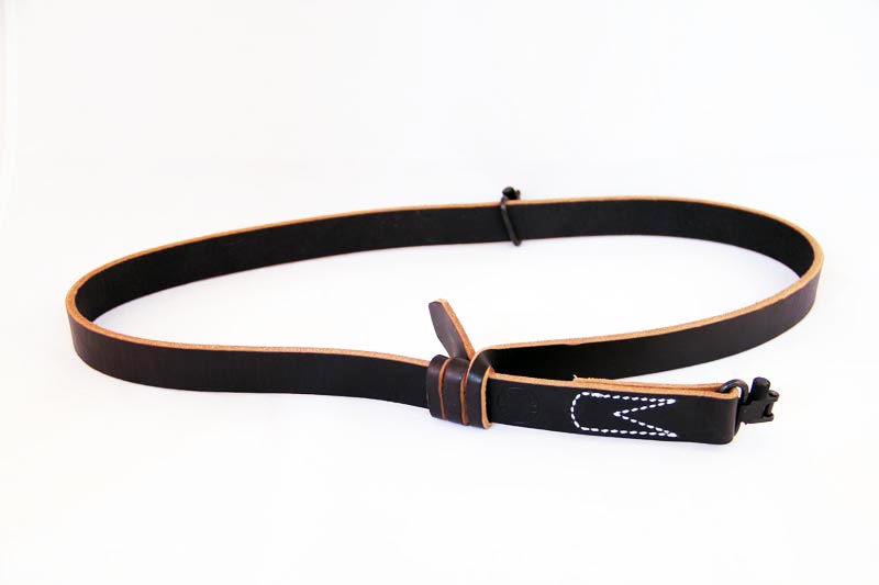 Black 1 Inch Sling Sewn