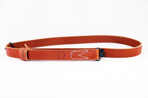 Brown 1 Inch Sling Sewn